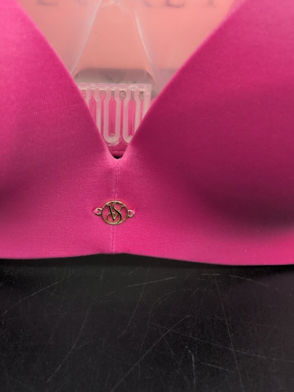 Victoria Secret Very Sexy So Obsessed Smooth Wireless Push Up Bra 32B Hot Pink - Picture 2 of 12